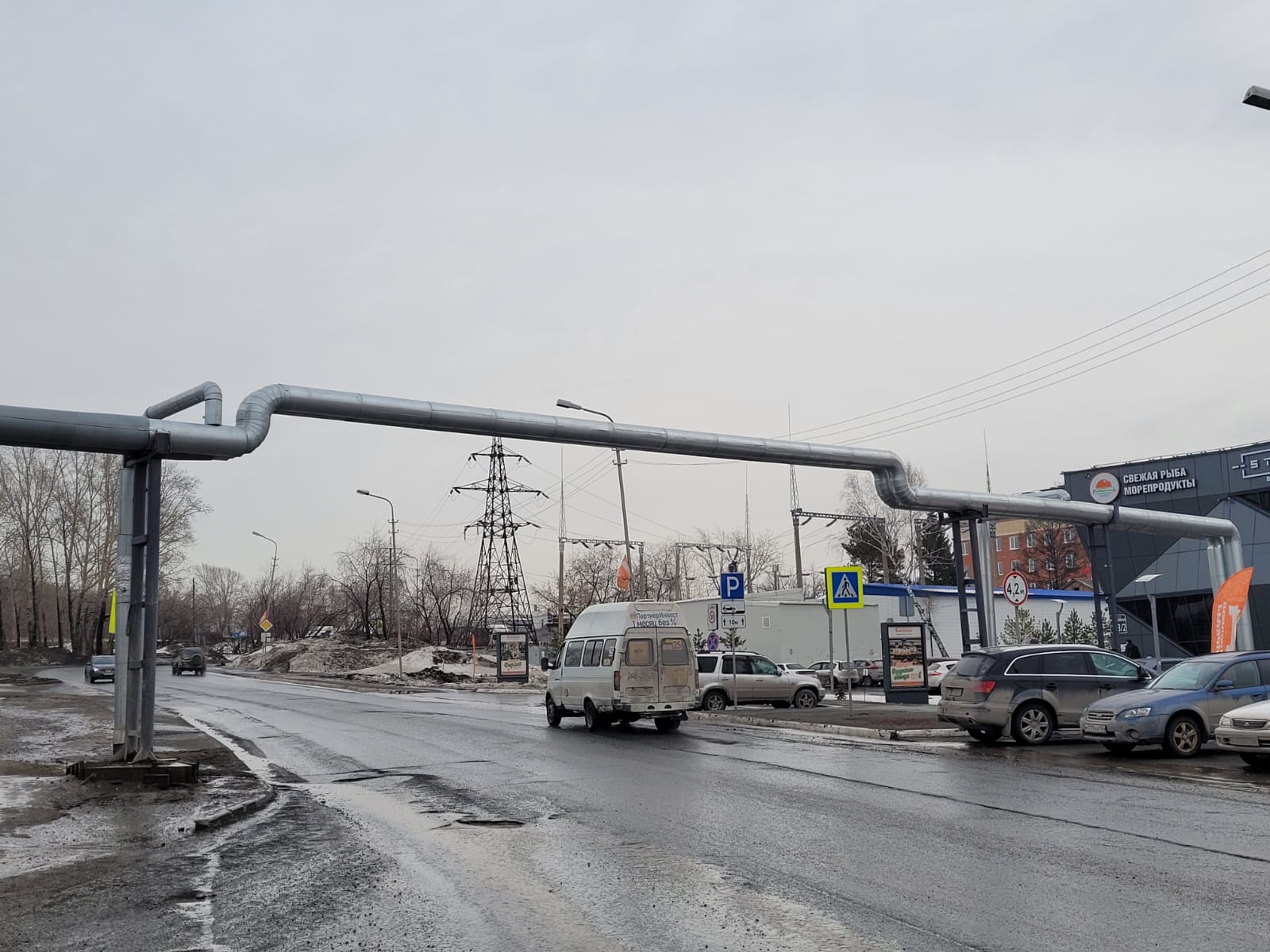 Теплосеть на ул. Кубовая, г. Новосибирск | Производитель Рус-Альянс